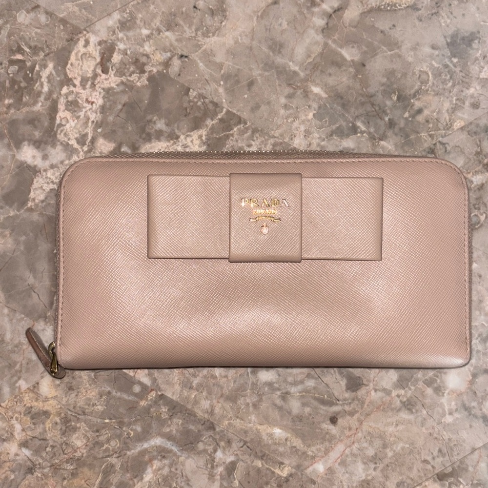 Prada Beige Wallet